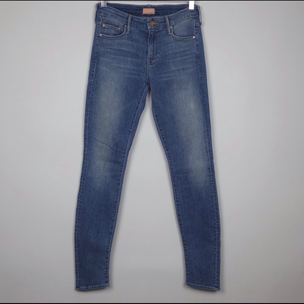 MOTHER The Looker Skinny Jeans in Light Kitty